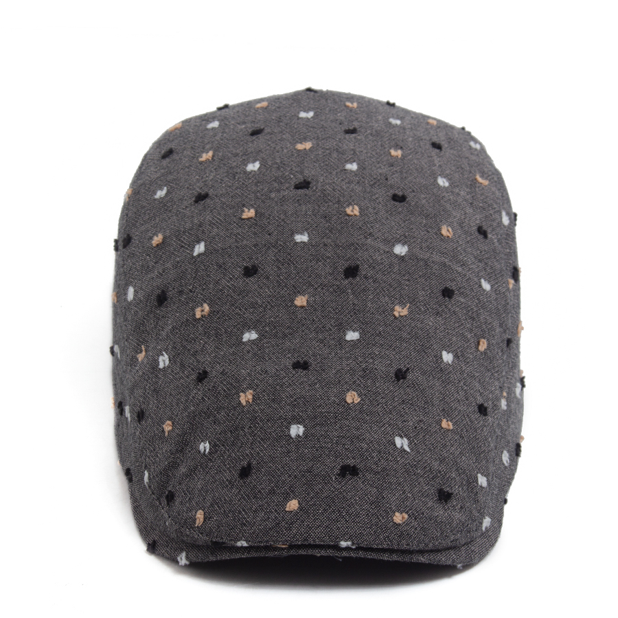 Wmoen Flat Cap With Polka Dot  - Newsboy Cap Ivy ulasan dan harga