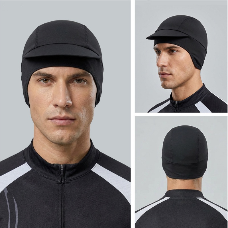 Motorcycle Cycling Helmet Line - Skull Cap Helmet Liner ulasan dan harga