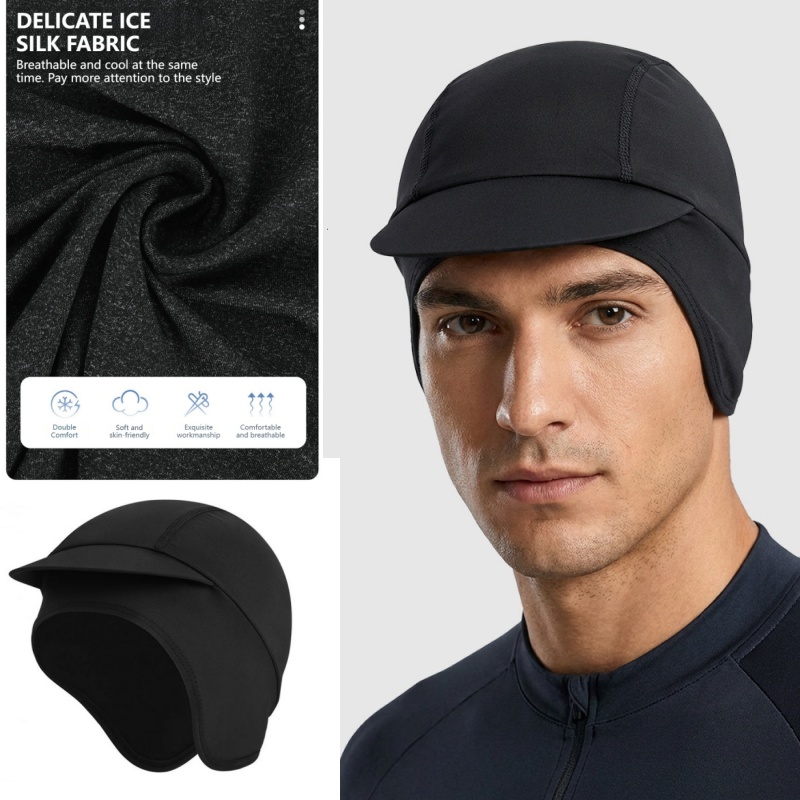 Motorcycle Cycling Helmet Line - Skull Cap Helmet Liner ulasan dan harga