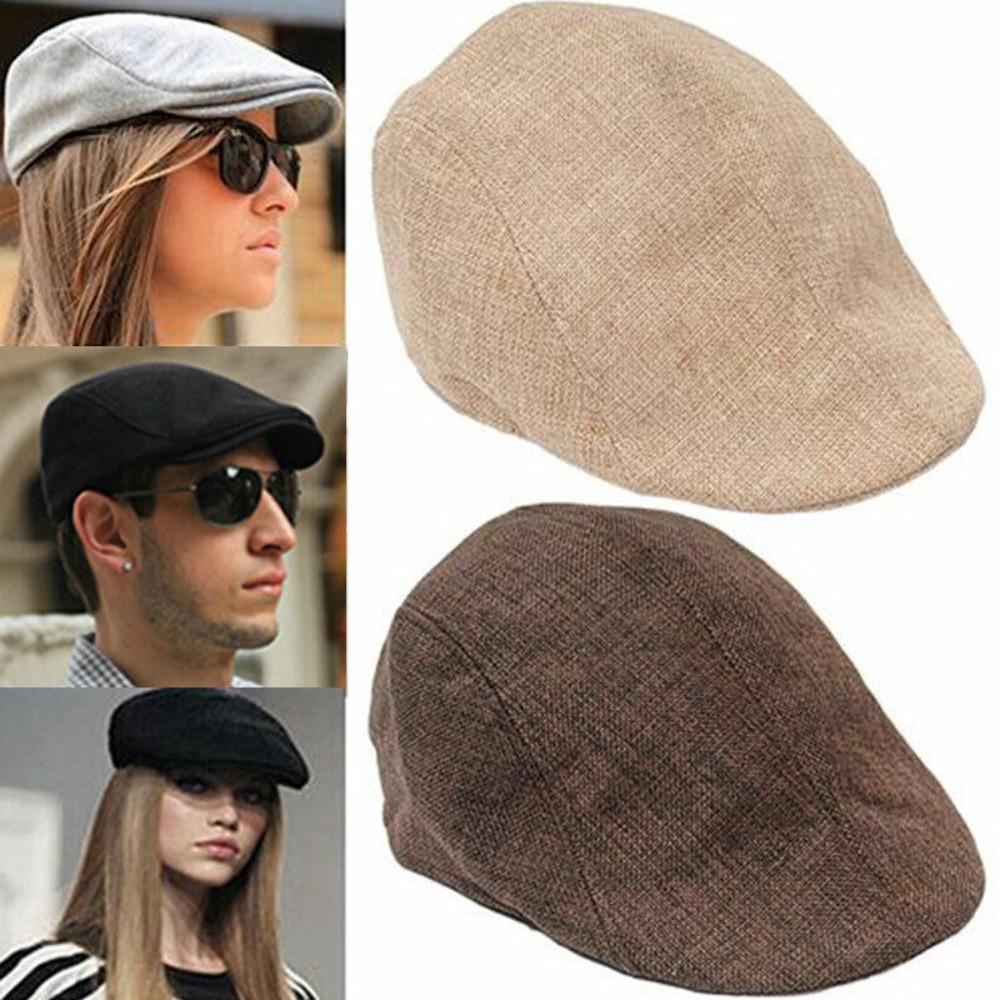 Peaky Newsboy Golf Driving Hat - Dad Hat Cotton ulasan dan harga