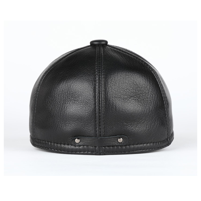 Adult New Genuine Leather Hat  - Baseball Cap Structured ulasan dan harga