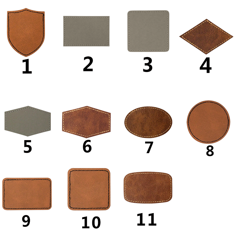 Custom Print PU Leather Label  - Baseball Cap Structured ulasan dan harga
