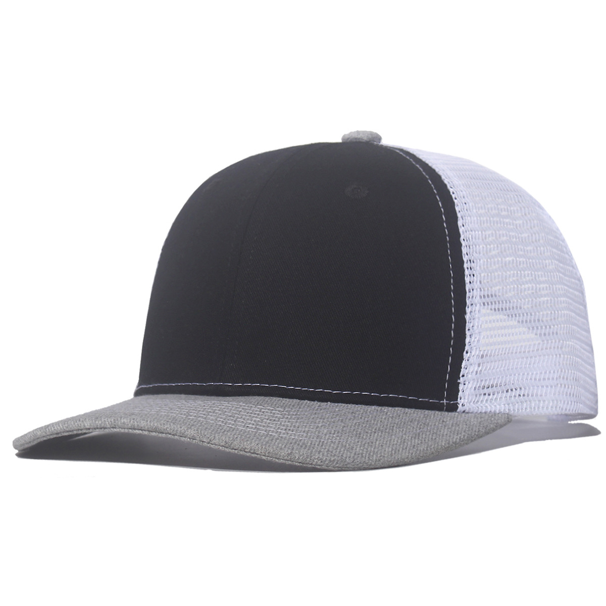 Custom Logo Sport Snapback Cap - Trucker Cap Mesh ulasan dan harga