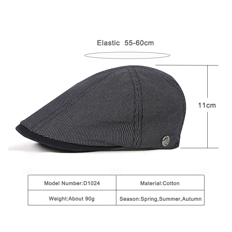 Branded Casual Spring Summer M - Newsboy Cap Ivy ulasan dan harga
