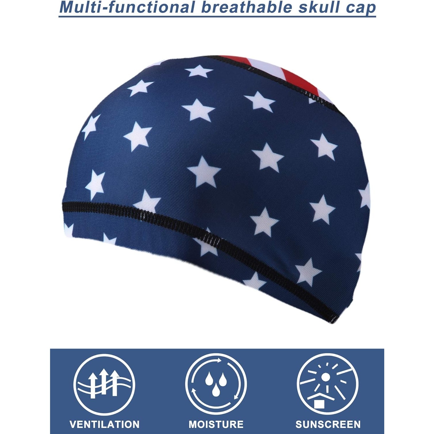 4x US Flag Skull Cap Helmet Li - Skull Cap Helmet Liner ulasan dan harga