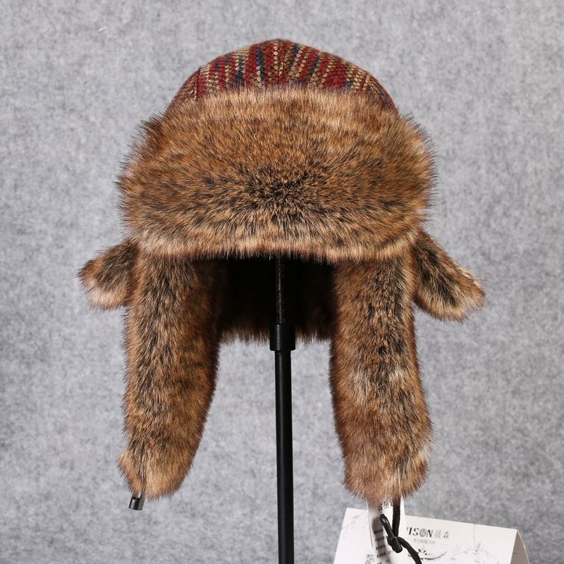 B-8433 Man Bomber Hat Rex Rabb - Trapper Hat Ear Flap ulasan dan harga