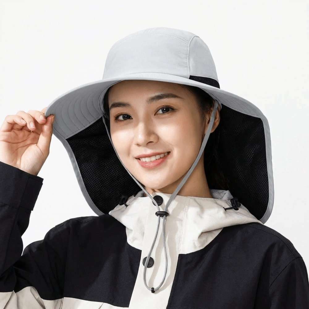 Sunhat Wide Brim Outdoor Sun H - Bucket Hat Cotton ulasan dan harga