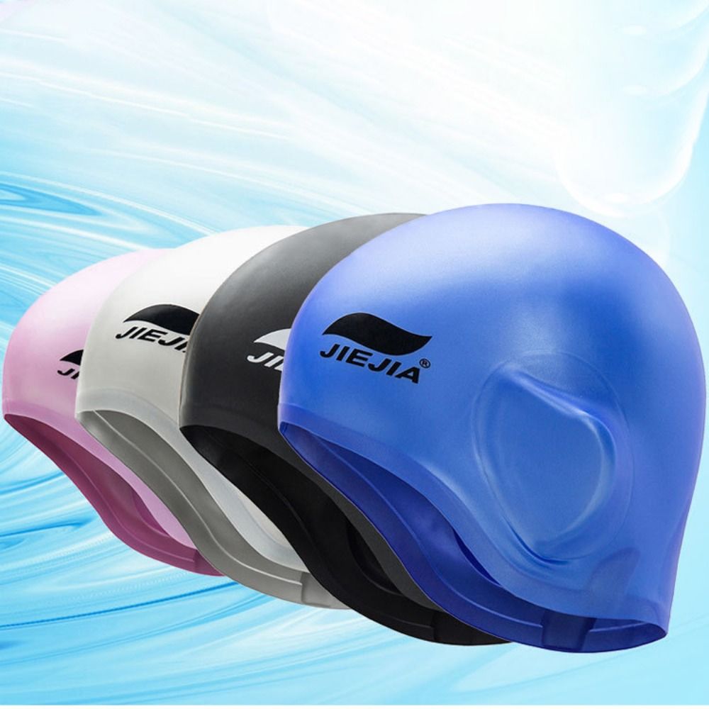 Pool Waterproof Silicone Swimm - Swim Hat Silicone ulasan dan harga